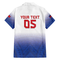 Custom Samoa Rugby 2024 Pacific Family Matching Puletasi and Hawaiian Shirt Go Manu Samoa