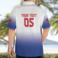 Custom Samoa Rugby 2024 Pacific Hawaiian Shirt Go Manu Samoa