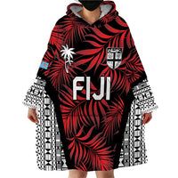 Custom Flying Fijians Rugby 2024 Pacific Wearable Blanket Hoodie Go Fiji