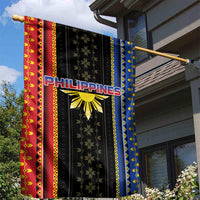 Philippines Filipinos Garden Flag Igorot Tribal Inspiration Pattern Style