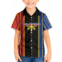 Personalised Philippines Filipinos Hawaiian Shirt Igorot Tribal Inspiration Pattern Style
