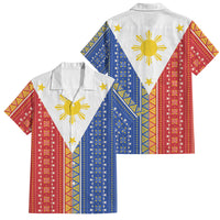 Philippines Sun Family Matching Long Sleeve Bodycon Dress and Hawaiian Shirt Igorot Tribal Inspiration