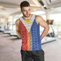 Philippines Sun Men Tank Top Igorot Tribal Inspiration