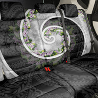 Piko Hawaii Back Car Seat Cover Polynesian Pattern With Maile Pikake Honohono Lei
