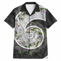Piko Hawaii Hawaiian Shirt Polynesian Pattern With Maile Pikake Honohono Lei