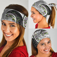Piko Hawaii Neck Gaiter Polynesian Pattern With Maile Pikake Honohono Lei