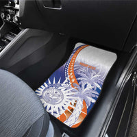 Marshall Islands Manit Day Car Mats Polynesian Tribal Tattoo Tropical Style