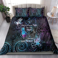 Suicide Awareness Bedding Set You Are Not Alone - Polynesian Pride