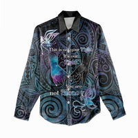 Suicide Awareness Women Casual Shirt You Are Not Alone - Polynesian Pride