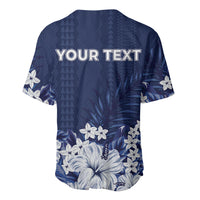 Personalized Utah State Baseball Jersey Polynesian Style