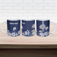 Personalized Utah State Ceramic Mug Polynesian Style