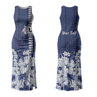 Personalized Utah State Couples Matching Tank Maxi Dress and Long Sleeve Button Shirt Polynesian Style