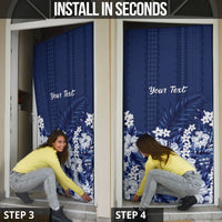 Personalized Utah State Door Cover Polynesian Style