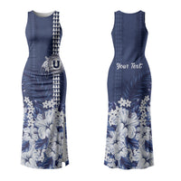 Personalized Utah State Family Matching Tank Maxi Dress and Hawaiian Shirt Polynesian Style