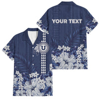 Personalized Utah State Family Matching Tank Maxi Dress and Hawaiian Shirt Polynesian Style