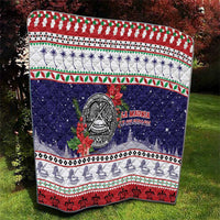 American Samoa Christmas Quilt Poinsettia La Maunia Le Kilisimasi LT05 - Polynesian Pride