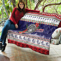 American Samoa Christmas Quilt Poinsettia La Maunia Le Kilisimasi LT05 - Polynesian Pride