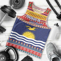 Kiribati Christmas Men Tank Top Coat Of Arms Tekeraoi Te Kiritimati