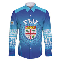 Custom Fiji Football Family Matching Puletasi and Hawaiian Shirt Fijian Tapa Pattern
