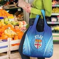 Fiji Football Grocery Bag Fijian Tapa Pattern
