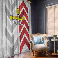 New Caledonia Football Window Curtain Unique Style