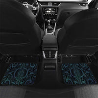 New Zealand Weka Car Mats Maori Hen Koru Pattern - Polynesian Pride
