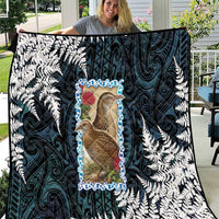 New Zealand Weka Quilt Maori Hen Koru Pattern - Polynesian Pride