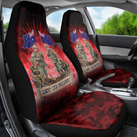 Australia And New Zealand ANZAC Day Car Seat Cover Soldiers Lest We Forget
