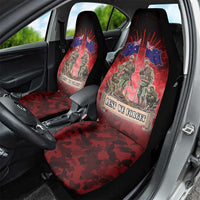 Australia And New Zealand ANZAC Day Car Seat Cover Soldiers Lest We Forget