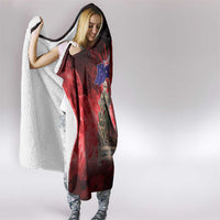 Australia And New Zealand ANZAC Day Hooded Blanket Soldiers Lest We Forget