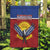 Kiribati 45th Independence Day Garden Flag Lesser Frigatebird Tribal Pattern