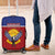 Kiribati 45th Independence Day Luggage Cover Lesser Frigatebird Tribal Pattern