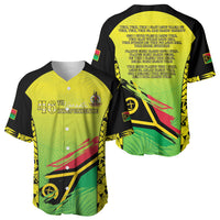 Vanuatu 46th Independence Baseball Jersey Special Style LT05 - Polynesian Pride