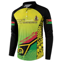 Vanuatu 46th Independence Button Sweatshirt Special Style LT05 - Polynesian Pride