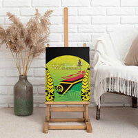 Vanuatu 46th Independence Canvas Wall Art Special Style LT05 - Polynesian Pride