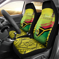 Vanuatu 46th Independence Car Seat Cover Special Style LT05 - Polynesian Pride