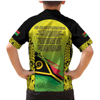 Vanuatu 45th Independence Family Matching Mermaid Dress and Hawaiian Shirt Special Style - Polynesian Pride