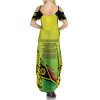 Vanuatu 46th Independence Family Matching Summer Maxi Dress and Hawaiian Shirt Special Style LT05 - Polynesian Pride