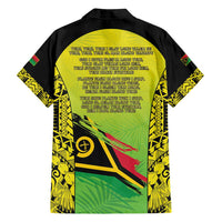 Vanuatu 45th Independence Family Matching Tank Maxi Dress and Hawaiian Shirt Special Style - Polynesian Pride