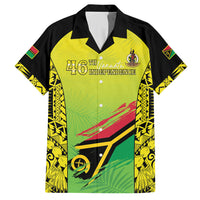 Vanuatu 46th Independence Hawaiian Shirt Special Style LT05 Yellow - Polynesian Pride