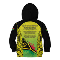 Vanuatu 46th Independence Kid Hoodie Special Style LT05 - Polynesian Pride