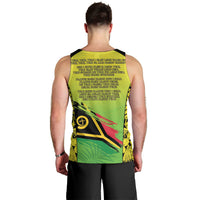 Vanuatu 46th Independence Men Tank Top Special Style LT05 - Polynesian Pride
