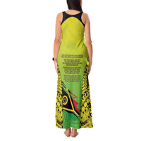 Vanuatu 46th Independence Tank Maxi Dress Special Style LT05 - Polynesian Pride