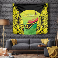 Vanuatu 46th Independence Tapestry Special Style LT05 Yellow - Polynesian Pride