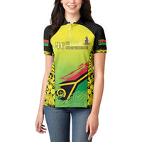 Vanuatu 46th Independence Women Polo Shirt Special Style LT05 - Polynesian Pride