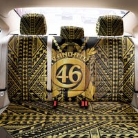 Vanuatu 46th Anniversary Of Independence Back Car Seat Cover Gold Style LT05 - Polynesian Pride