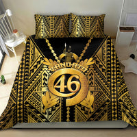 Vanuatu 46th Anniversary Of Independence Bedding Set Gold Style LT05 - Polynesian Pride