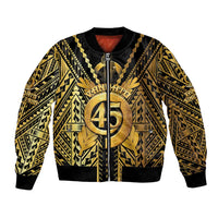 Vanuatu 46th Anniversary Of Independence Bomber Jacket Gold Style LT05 Unisex Gold - Polynesian Pride