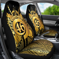 Vanuatu 46th Anniversary Of Independence Car Seat Cover Gold Style LT05 - Polynesian Pride