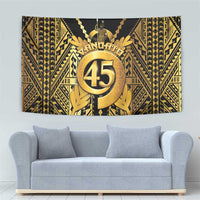 Vanuatu 46th Anniversary Of Independence Tapestry Gold Style LT05 - Polynesian Pride
